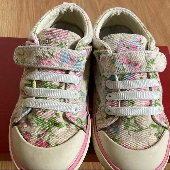 See Kai Run Kristen Beige Floral Size 12 - Picture 3 of 10